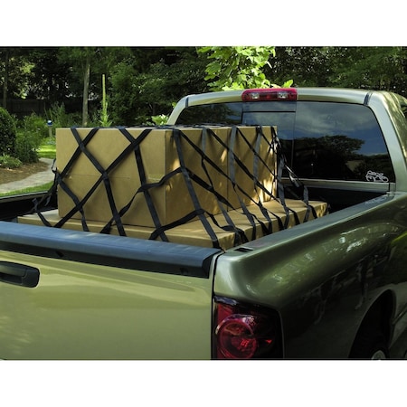 Sunbelt PRO GRIP Cargo Net, 60" x 80" Web Style 8" x8" x8" A-B1901800